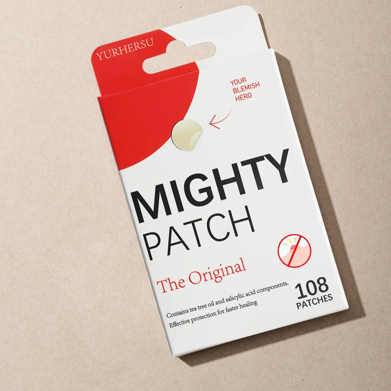 Hydrocolloid Acne Patches, 108 Pcs Invisible Pimple Patches for Face, Absorb Pus Overnight Fast Healing for All Skin Types - Path to Self-Improvement