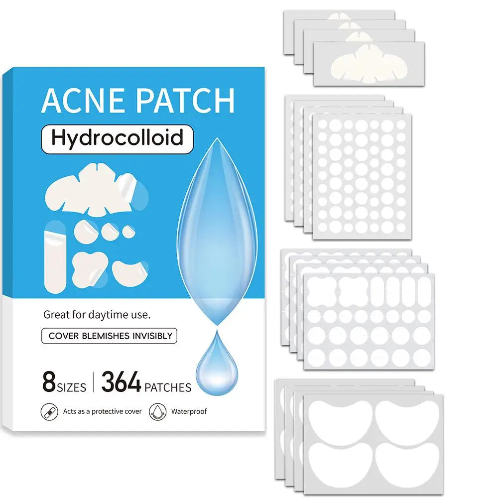 Hydrocolloid Patch Acne Invisible Pimple Removal Multi-shape Mixing  Full Face Pimple Patches Beauty Makeup Face Care - Path to Self-Improvement
