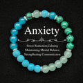 Anxiety Bracelet,Mental Balance Bracelet,Handmade,Daily Wear,Suitable for Men and Women,Perfect Gift for Friends, 1pc