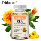CLA Supplement 1000mg, 80% Active Conjugated Linoleic Acid for Women and Men, Support Weight Management & Fitness Goals, Non-GMO