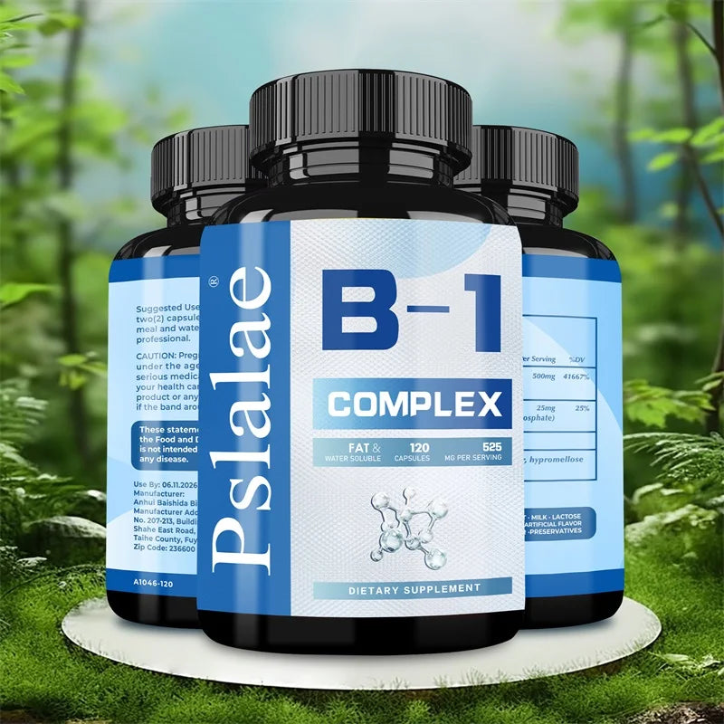 Vitamin B1 Complex - Improves Energy Levels, Boosts Metabolism, Support Digestive System, Bone and Joint, Immune System - Path to Self-Improvement