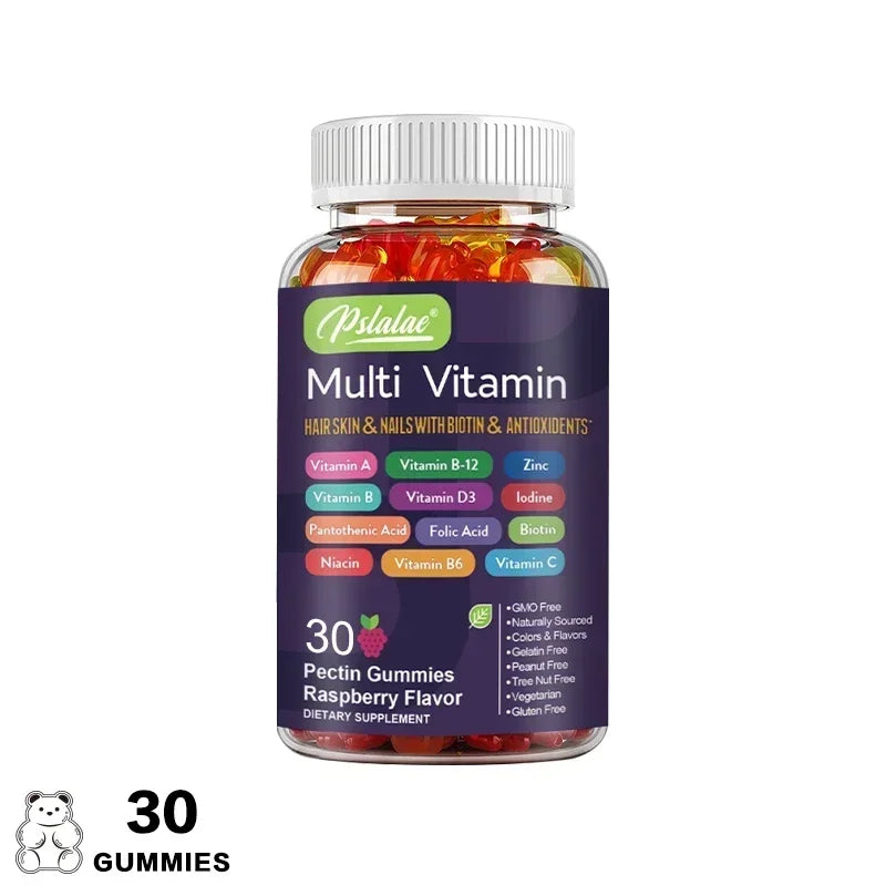 Multivitamin Gummies - To Provide Energy, for Skin, Hair and Nails Health, Support Immune, Overall Health - Path to Self-Improvement