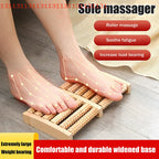 Foot Roller Massager Wood Foot Massage Multi-Point Foot Therapy Rubbing Massage Promote The Circulation Of Blood Foot Care Tool