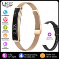 New Health Smart Bracelet Men Women Fitness Sports Band Stress Test HRV Monitor Waterproof Pedometer Smart Watch for Android iOS - Path to Self-Improvement