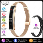 New Health Smart Bracelet Men Women Fitness Sports Band Stress Test HRV Monitor Waterproof Pedometer Smart Watch for Android iOS - Path to Self-Improvement