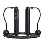 New rechargeable USB Electronic Technology Jump Rope Wire Rope Adjustable Jump Rope Trainer Digital Wireless Calorie Counter