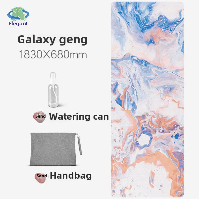 Chamois Yoga Mat Collapsible Portable Suede Yoga Towel Dance Movement Fitness Jump Rope Non-slip Floor Mat Exercise Mat  Gym Mat - Path to Self-Improvement