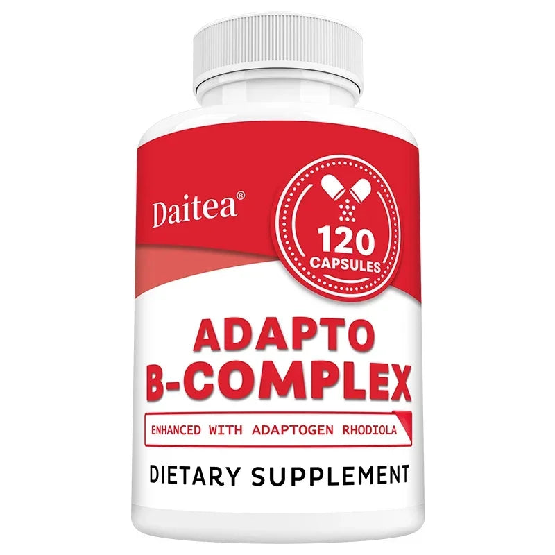 Efficient Vitamin B Containing Vitamin B1, B2, B6, B12, Energy and Immune Support, Help Improve Digestion, Nervous System Health - Path to Self-Improvement