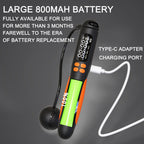 2 In 1 Counting Jump Smart Jump Rope with Digital Counter, HD Screen, Rechargeable Battery for Indoor/Outdoor Fitness