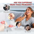 Tinnitus Ear Laser Therapy 650nm LLLT Irradiation Laser Physiotherapy Earplug Otitis Media Deafness  Hypertension Treatment - Path to Self-Improvement