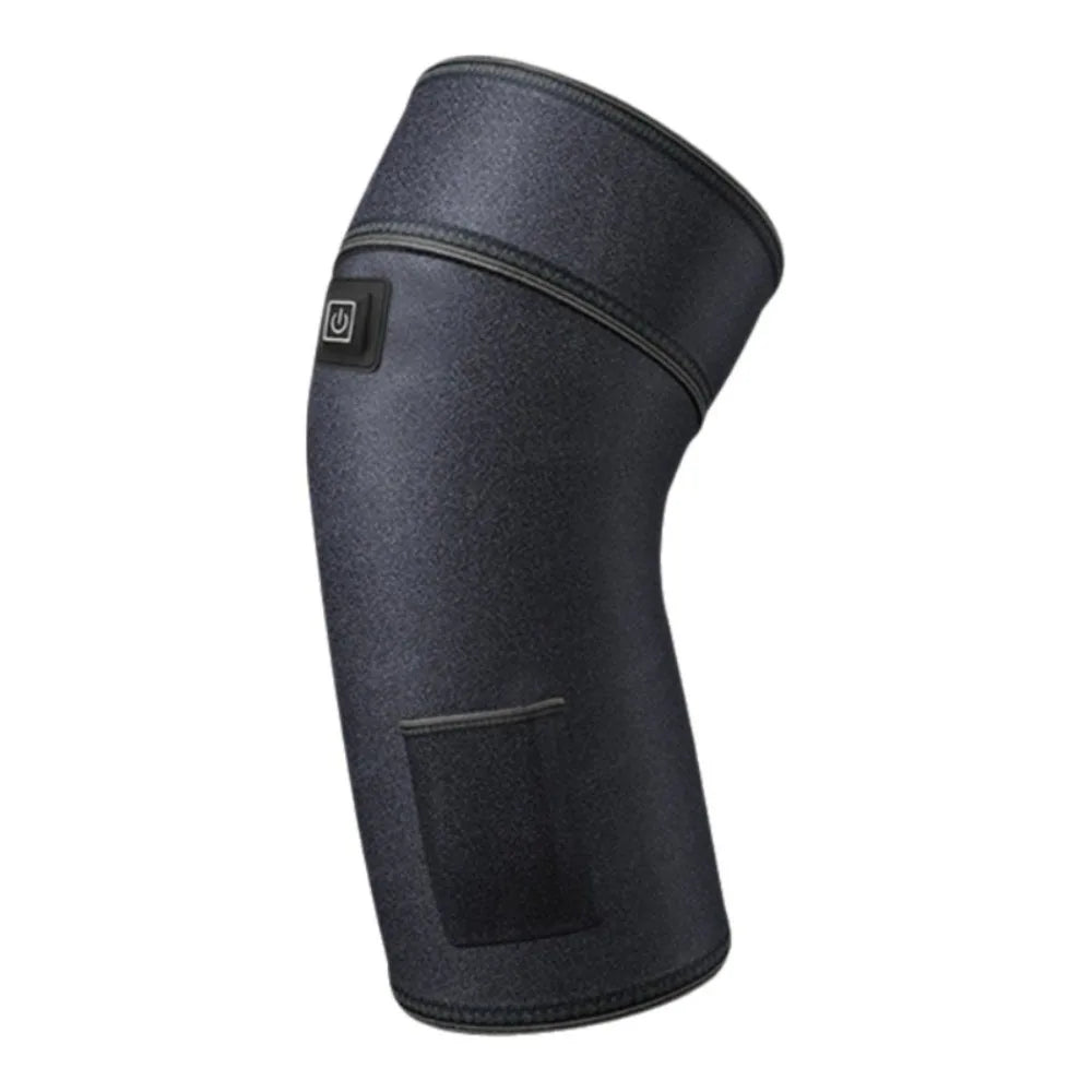 3 Heat Levels Heated Knee Wrap 6 Adjustable Vibrations Joint Pain Relief Heated Knee Brace Arthritis Pain Relief - Path to Self-Improvement