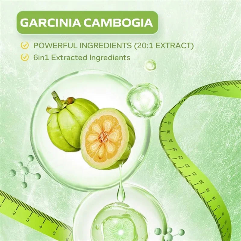 Garcinia Cambogia Capsules - Fat Burning, Weight Management, Appetite Suppression, Metabolism Boosting