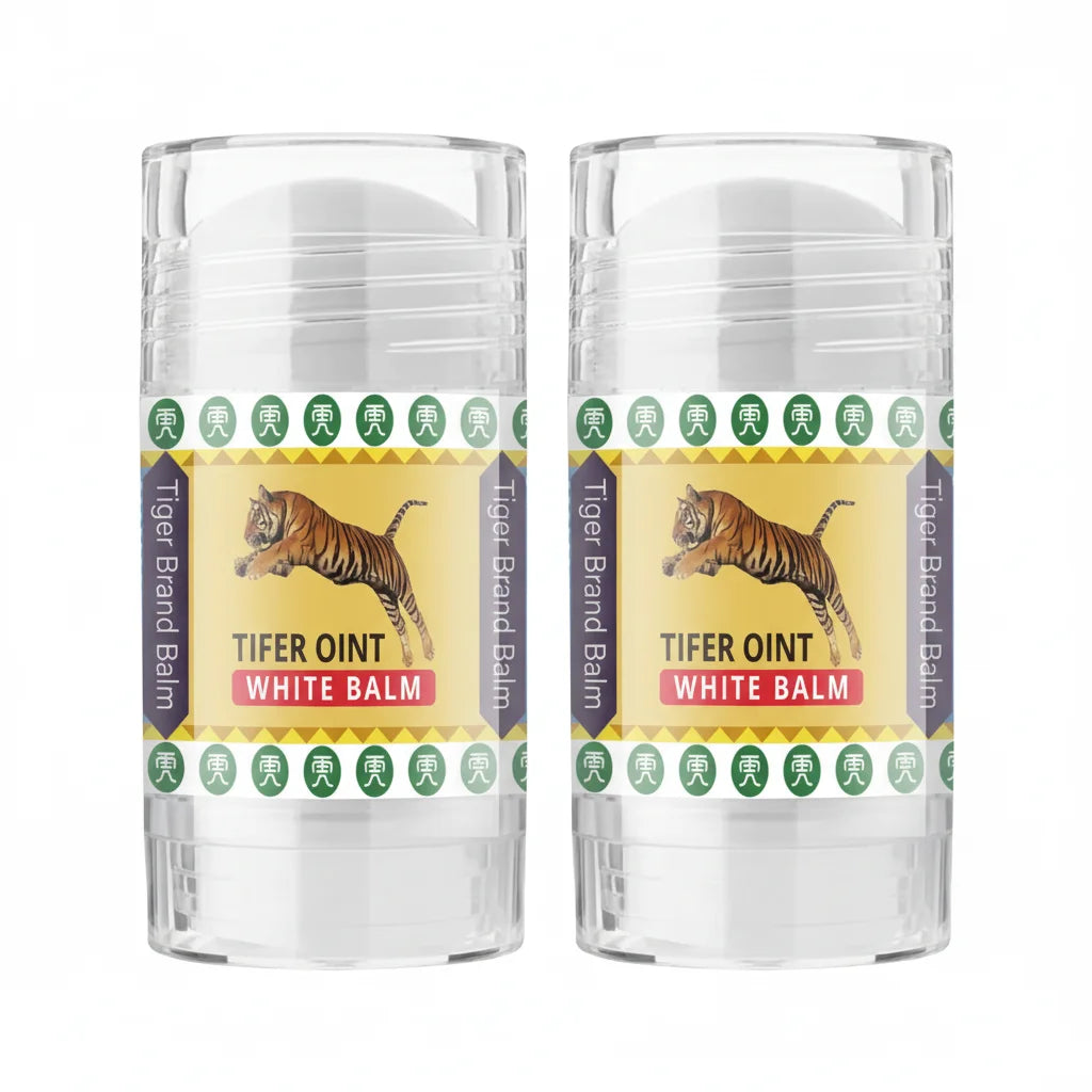 Tiger Body Massage Cream Stick, Contains a Mixture of Vitamin E and Olive Oil, Deeply Moisturizing, Easy to Apply, Non-Greasy - Path to Self-Improvement