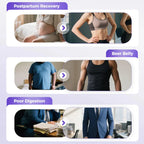 Multifunctional Full-Body Fascia Ring,Fascia Gun Massage Ring With Belt For Fat Burning&Shaping Weight Loss Body Shaping Instrum - Path to Self-Improvement