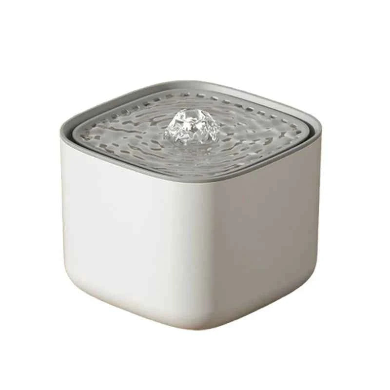 101oz/3L Pet Water Fountain Automatic Induction Circulating Filtering Cat Water Drinker USB Electric Mute Cats Water Dispenser