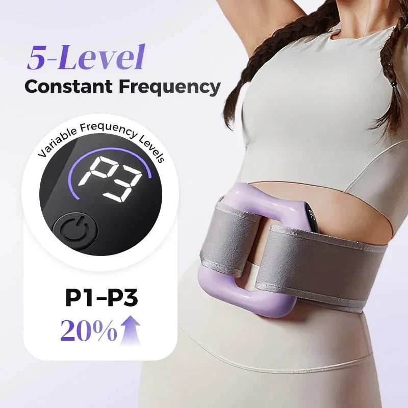 Multifunctional Full-Body Fascia Ring,Fascia Gun Massage Ring With Belt For Fat Burning&Shaping Weight Loss Body Shaping Instrum - Path to Self-Improvement