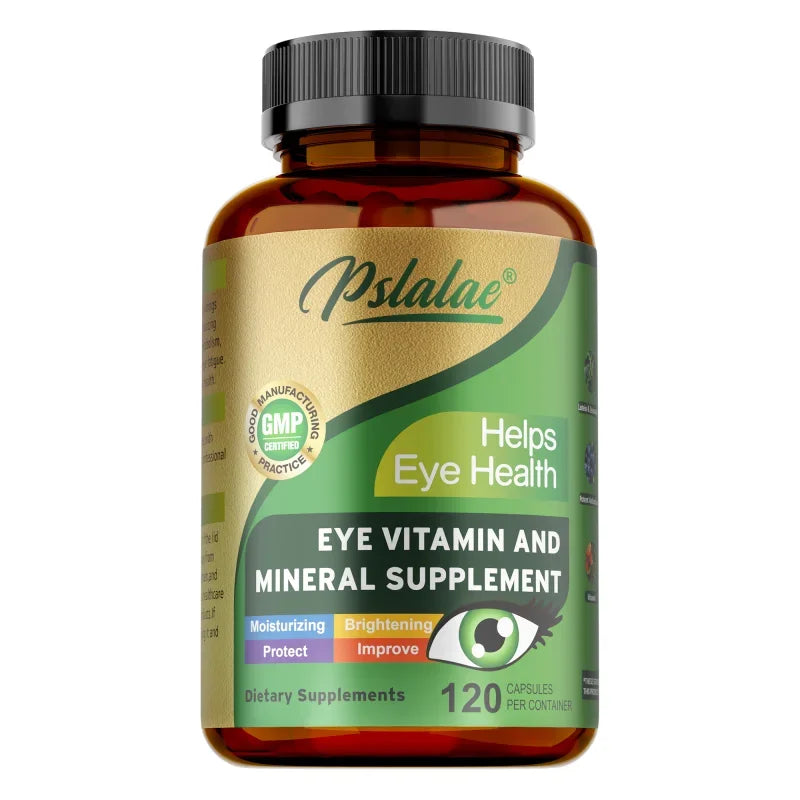 Lutein Eye Vitamins - Relieve Eye Fatigue, Dryness, Yellow Spots and Vision Health - Path to Self-Improvement