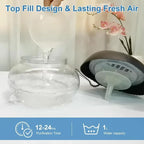 AC220V Water-Based Purifier Air Washer, Air Revitalizer & Freshener, Air Fresher with 7 LED Color