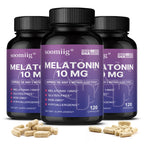 Melatonin 10mg Supplements - Promote Sleep Quality & Alertness, Help Deep Sleep, Non-GMO, Gluten-free