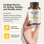 Cartilage Regeneration Supplement - Contains Type II Collagen, Glucosamine, MSM, Vitamin D3, Vitamin C - Promotes Joint Mobility - Path to Self-Improvement