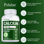 Calcium Supplement - Heart & Immune Function, Regulates Calcium Absorption, Supports Healthy Bone