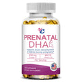 Prenatal Vitamin + DHA, Omega 3 Fish Oil with DHA & EPA for Brain Development & Nervous System Suppor, Non-GMO