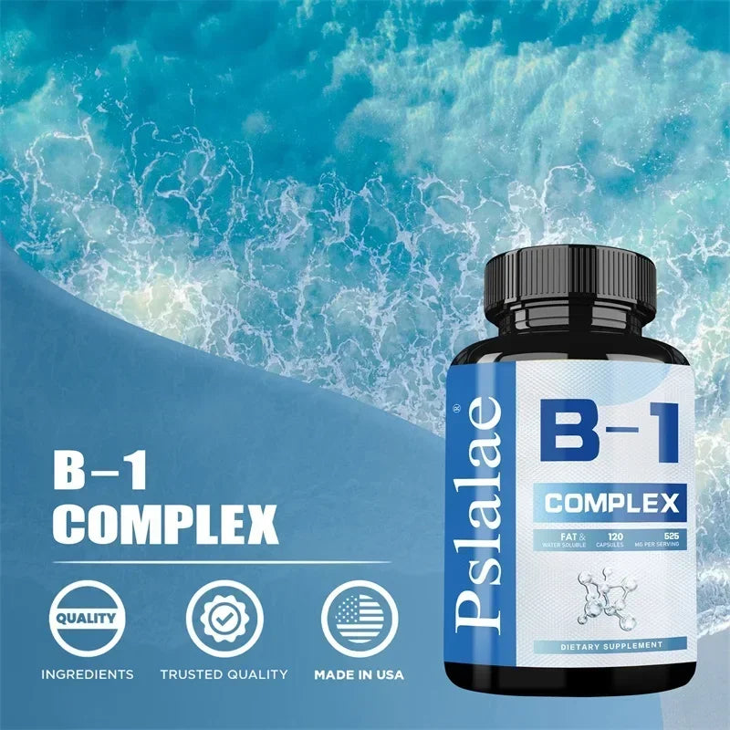 Vitamin B1 Complex - Improves Energy Levels, Boosts Metabolism, Support Digestive System, Bone and Joint, Immune System - Path to Self-Improvement