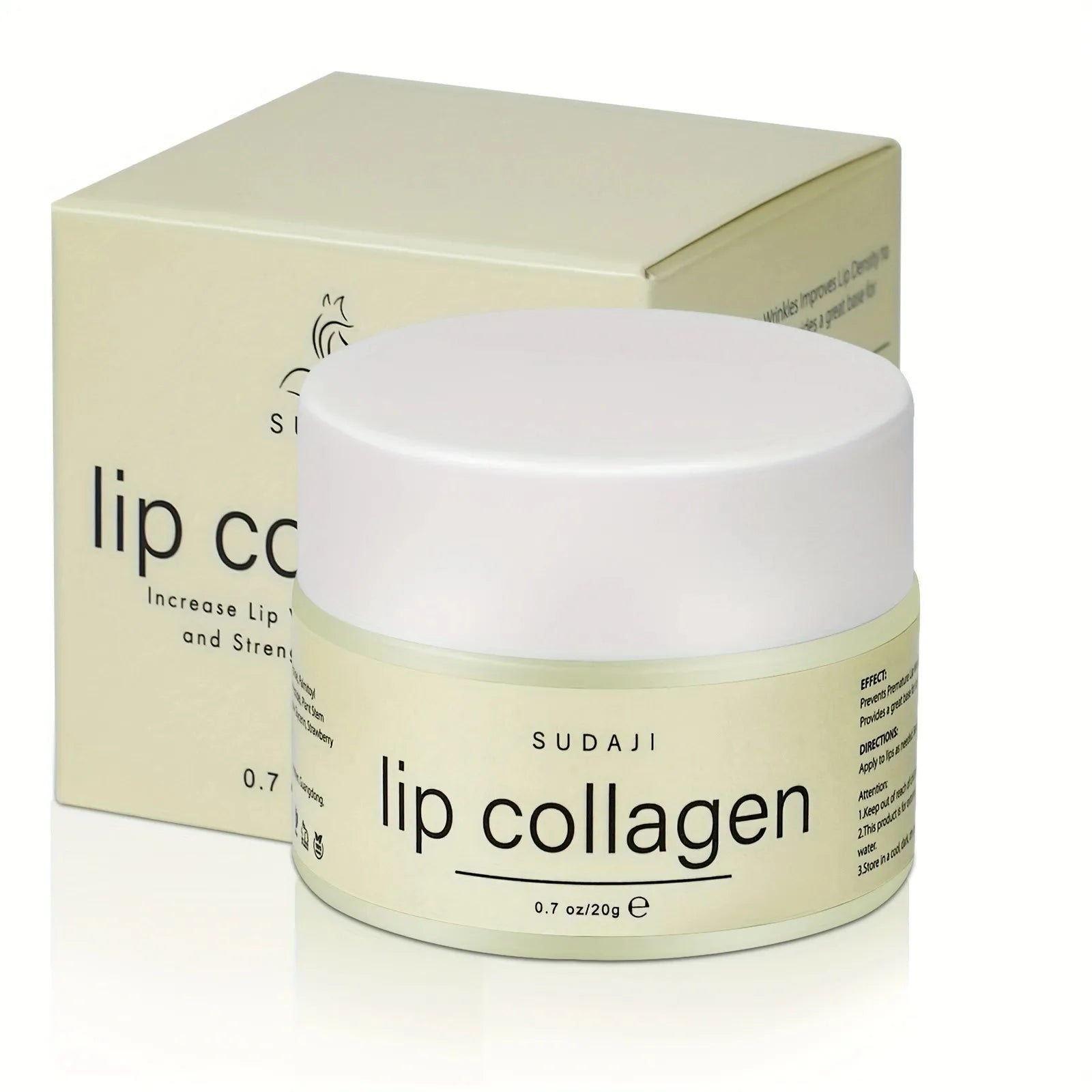20g Plant stem cells Vitamins E & A Collagen Lip Butter - Path to Self-Improvement