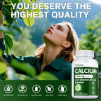 Calcium Supplement - Heart & Immune Function, Regulates Calcium Absorption, Supports Healthy Bone