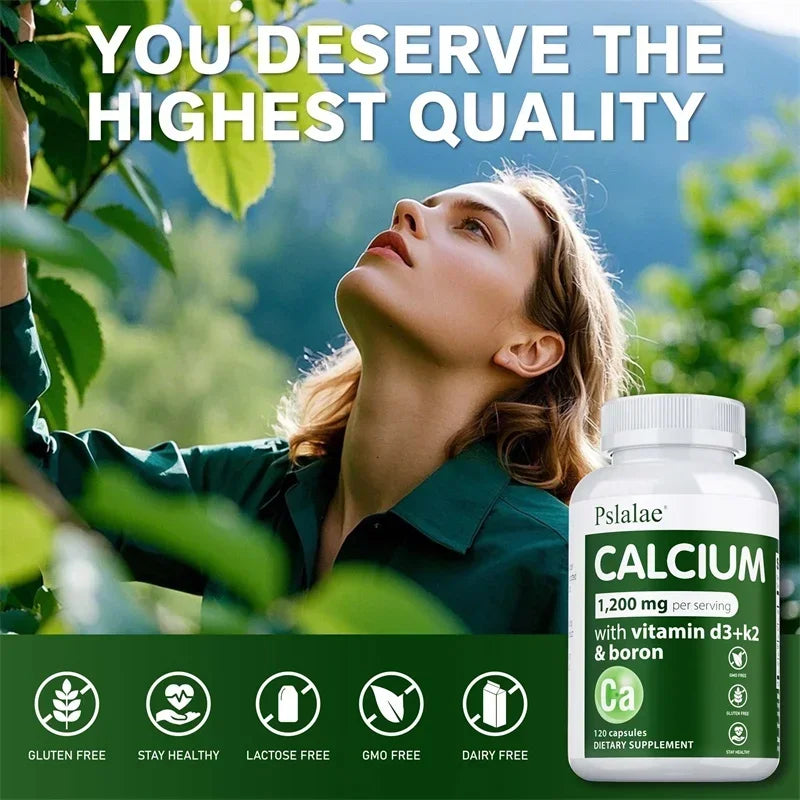 Calcium Supplement - Heart & Immune Function, Regulates Calcium Absorption, Supports Healthy Bone