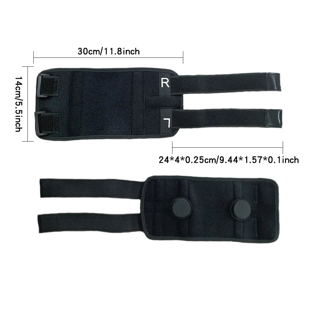 Fit Sciatica/Patella Pain Relief Devices:  – Sciatic Nerve Brace with Dual Pressure Pads Targeted Compression for maximum Relief - Path to Self-Improvement