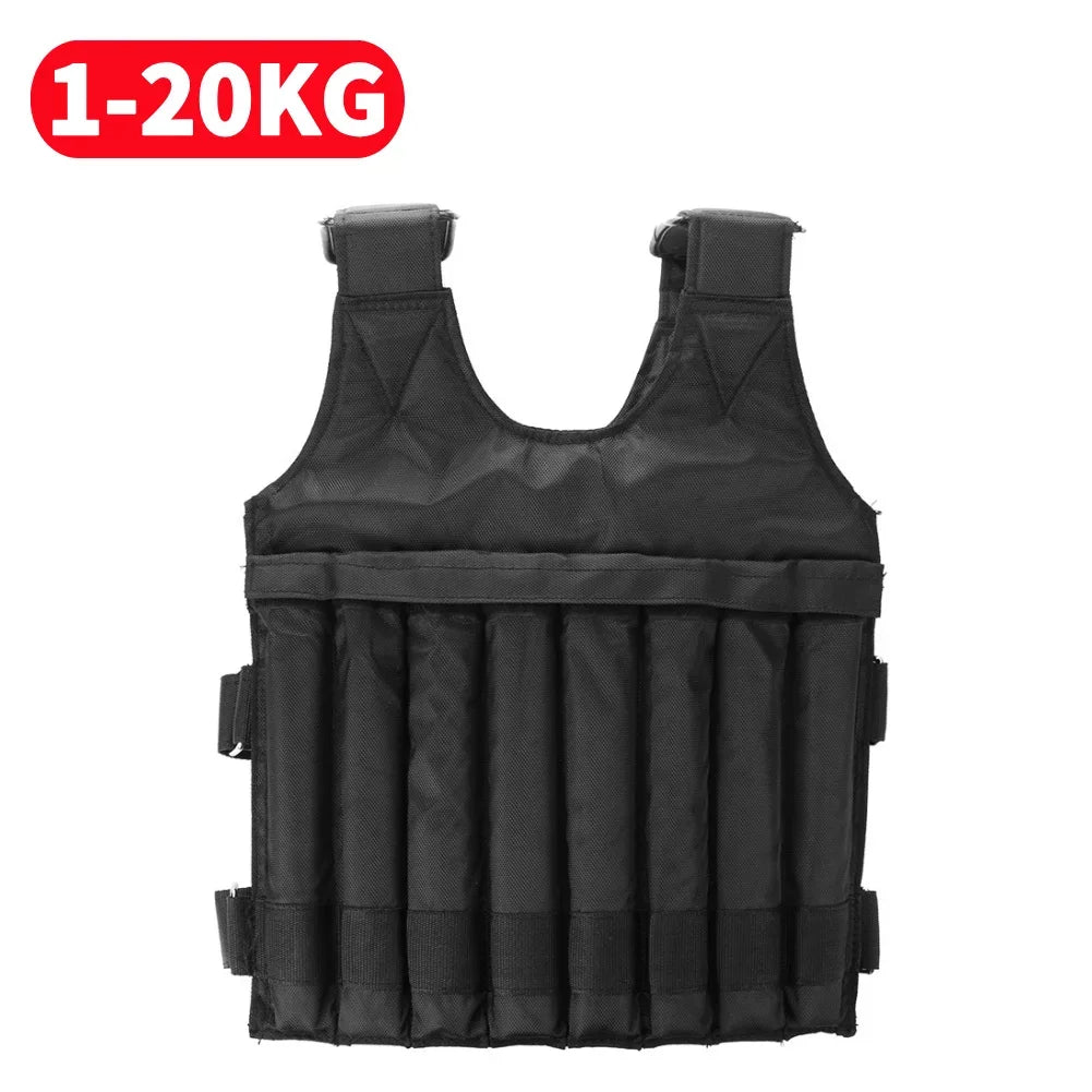 3/20/15/35/50kg Weighted Vest Adjustable Weighted Exercise Vest Workout Equipment for Running Training Workout Jogging Walking