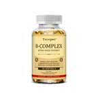 Vitamin B Complex-Contains Vitamins B1, B2, B3, B6, B5, B12 - Replenish Energy, Fight Stress and Enhance Immunity - 120 Capsules - Path to Self-Improvement