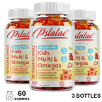 Children's Gummy Vitamins - with Vitamins C, D, B6 and Zinc, Flaxseed Oil Omega 3 To Support Children's Development - Path to Self-Improvement