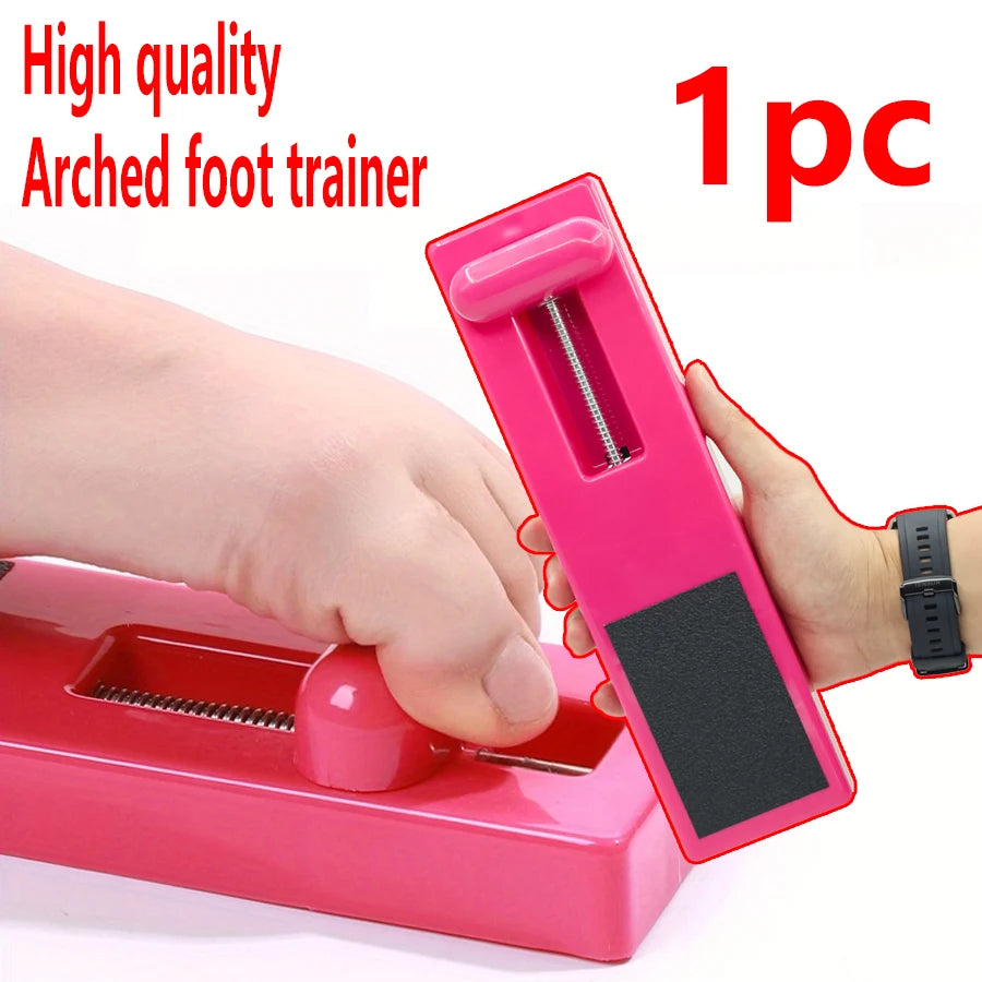 1pc Arch Support Trainer & Toe Aligner - Non-Slip Base, Cushioned Arch Support for Plantar Fasciitis, Flat Feet, Ballet, Running