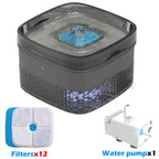 Dog Water Fountain, 2.4Gal/9L Pet Water Fountain for Large Dogs & Cats, Automatic Dog Water Bowl Dispenser Cat Drinking Fountain