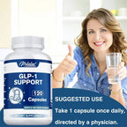 GLP-1 Support - Promotes Digestion and Gut Health, Controls Hunger, Boosts Metabolism, Strengthens Immunity, Non-GMO