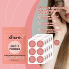 GLP-1 Patches For Body Shaping Fat Burning Anti Cellulite Improve Stomach Control Hunger Increase Metabolism Weight Loss Patch