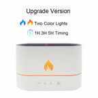 Essential Oil Diffuser With Flaming Effect And Timer