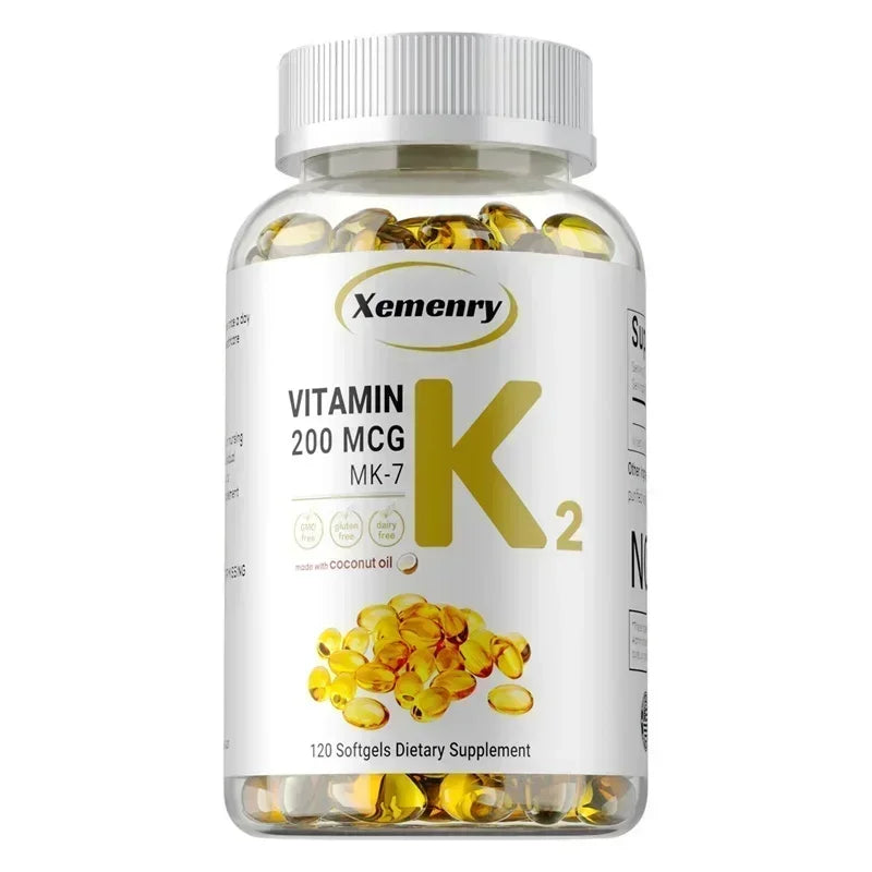 Vitamin K2 MK-7 Supplement - Supports Immune Function, Joint & Heart Health, Superior Absorption, Boosts Energy, Non-GMO - Path to Self-Improvement