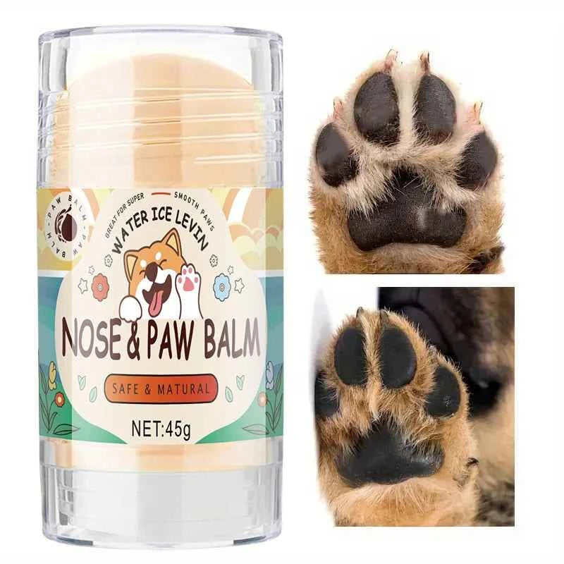 45g Pet Paw Care Cream Is Rich in Natural Plant Ingredients Such as Shea Butter, Coconut Oil and Other Are Gentle and Moisturizing, Quickly Relieves Dry Paws and Cares for Pet Paws