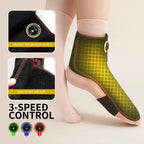 Wireless Ankle Heating Pad Electric Vibration Massage Heated Foot Hand Wrap for Wrist Ankle Rechargeable Heating Wristband Brace - Path to Self-Improvement