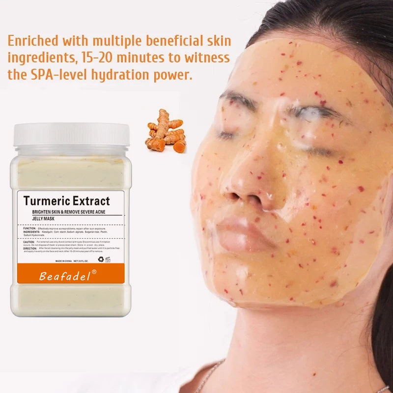 650g/200g Hydro Soft Jelly Mask Powder DIY  jelly Masks Peel Off Hyaluronic Acid Facial Skin Care Rose Mask For Face