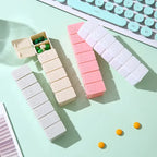 Weekly Pill Organizer Travel Daily Pill Box Medicine Organizer 7 Day for Vitamins and Prescriptions