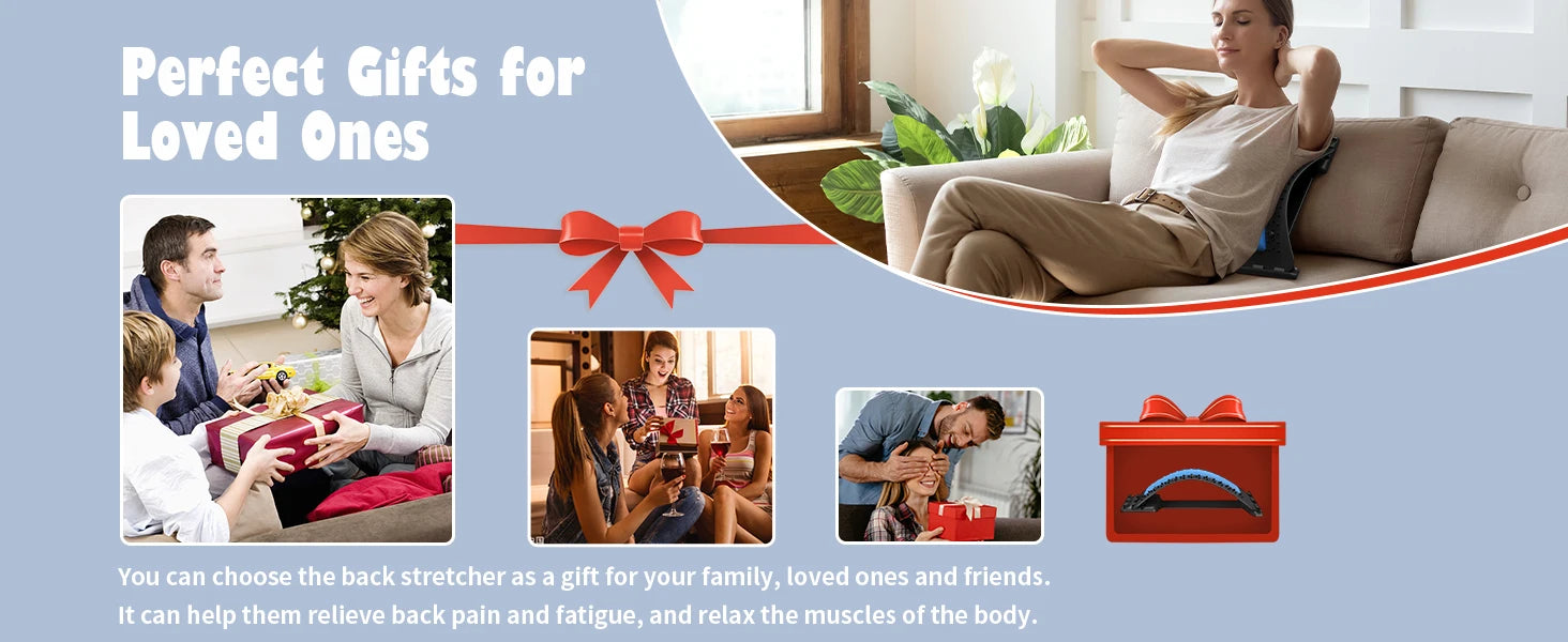 Back Stretcher for Back Pain Relief, Multi-Level Back Cracker Board, Lower and Upper Back Support for Herniated Disc - Path to Self-Improvement