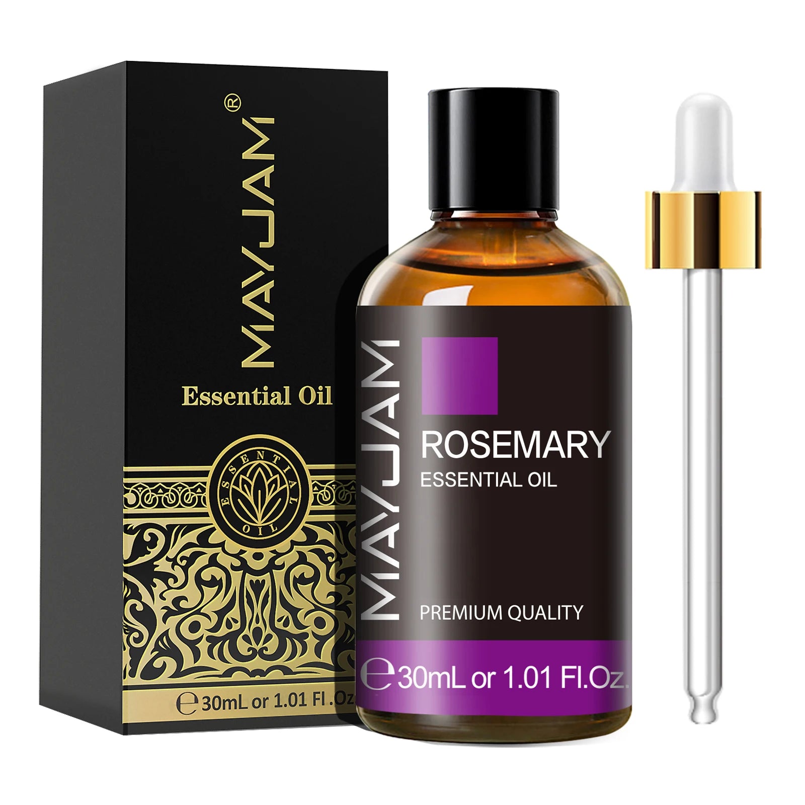 MAYJAM 1PCS 30ML Aromatherapy Essential Oil Lavender Vanilla Jasmine Eucalyptus Peppermint Aroma Oil for Diffuser Candle Soap - Path to Self-Improvement
