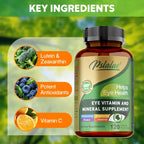 Lutein Eye Vitamins - Relieve Eye Fatigue, Dryness, Yellow Spots and Vision Health - Path to Self-Improvement