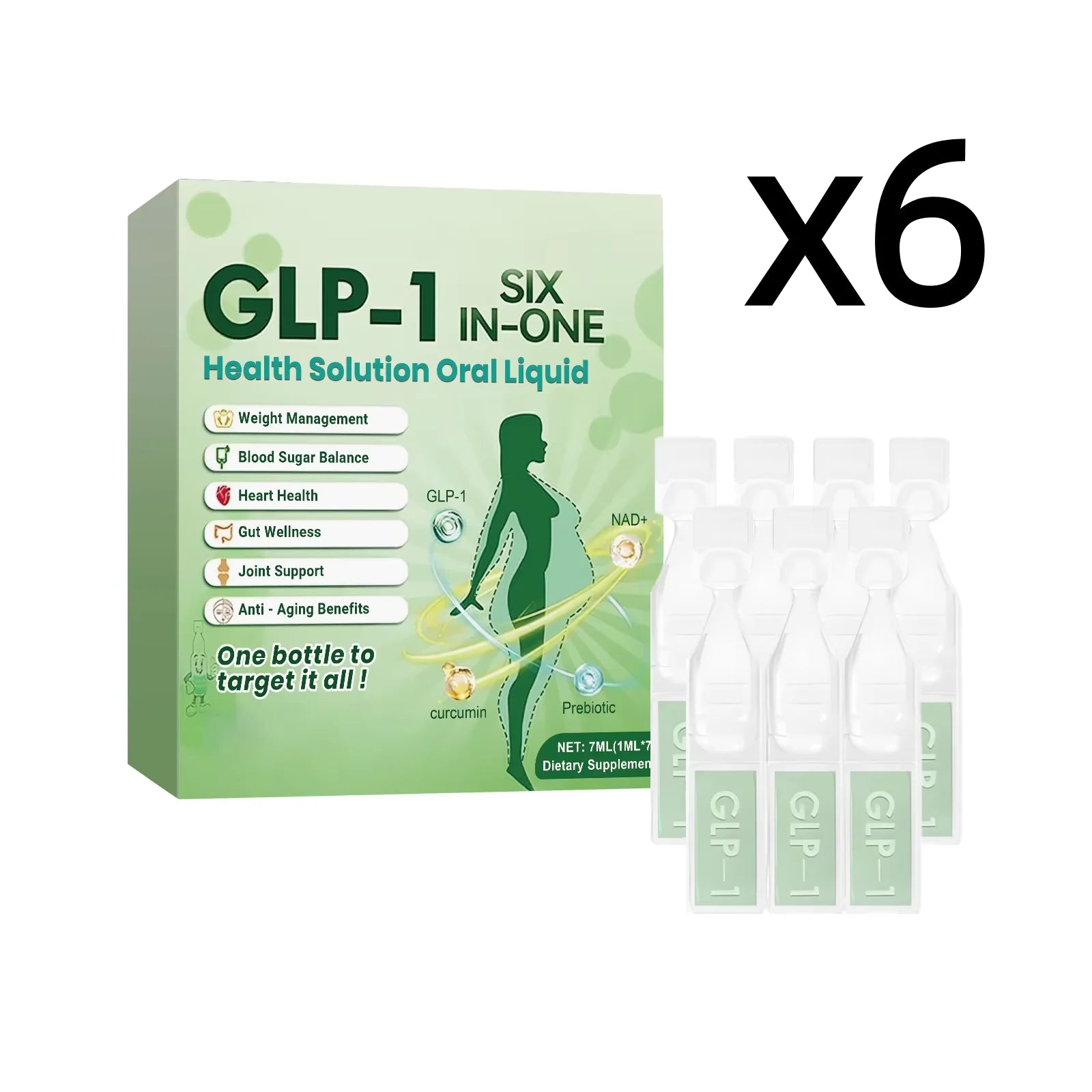 GLP-1 Moringa Leaves Light Body Dietary Supplement Stimulate Metabolism Increase Satiety Promote Microcirculation Body Care Drop