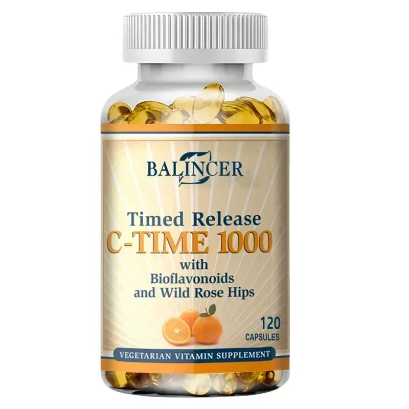 1000 Mg Vitamin C Contains Wild Rosehips-Promotes Collagen Production, Boosts Immunity, Strong Antioxidant, Supports Skin Health - Path to Self-Improvement