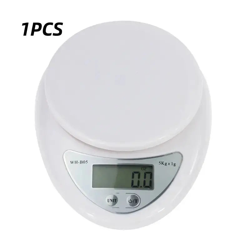 5kg/1g Electronic Scales Portable Digital LED Display Food Balance Measuring Weight Scale Kitchen Baking Scale Kitchen Tools
